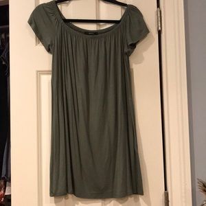 Hunter green dress